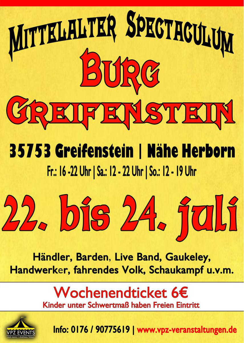 12. Mittelalter Spectaculum Burg Greifenstein