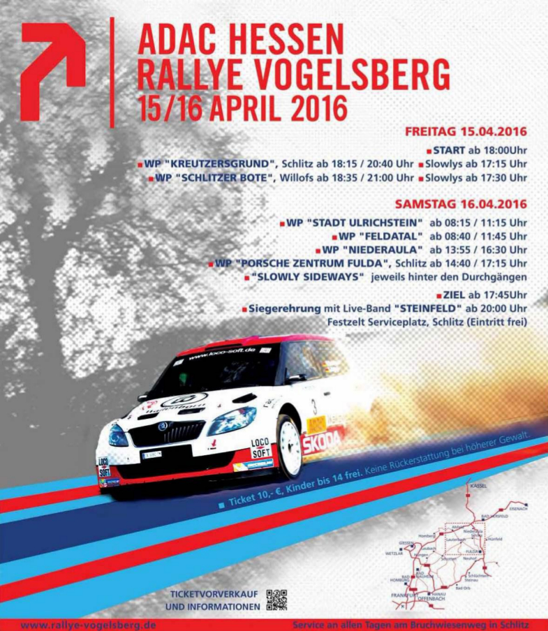 ADAC Hessen Rallye Vogelsberg 2016