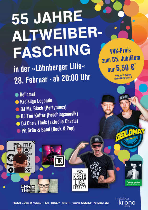 Altweiberfasching Löhnberg 2019