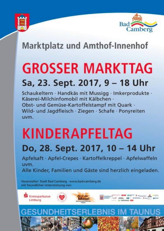 Kinder-Apfeltag in Bad Camberg 2017