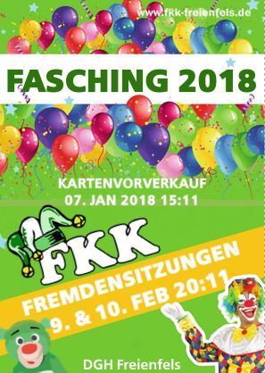 2. Fremdensitzung Freienfelser Karnevals Klub 2018