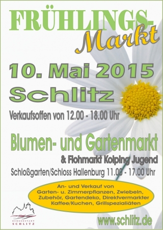 Frühlingsmarkt mit Pflanzenbörse Schlitz 2015