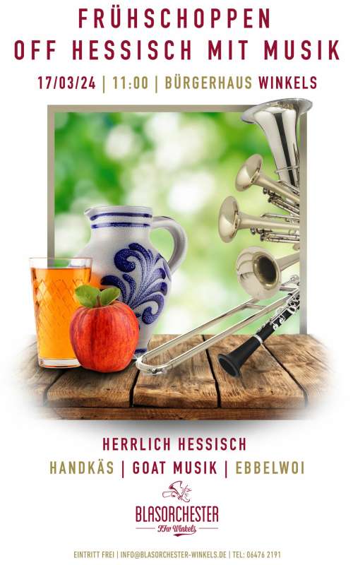 Frühschoppen off Hessisch mit Musik in Winkels 2024