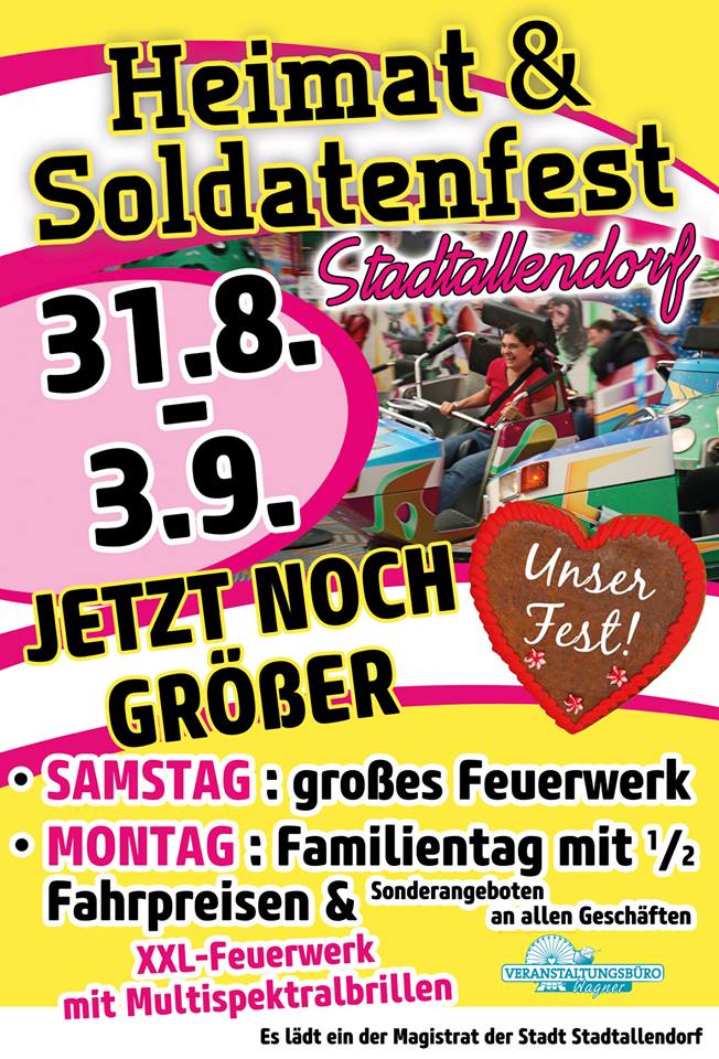 Heimat- und Soldatenfest mit Weindorf in Stadtallendorf 2018