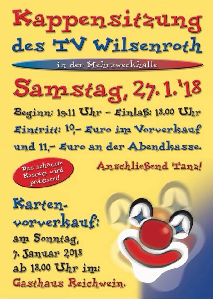 Kappensitzung TV Wilsenroth