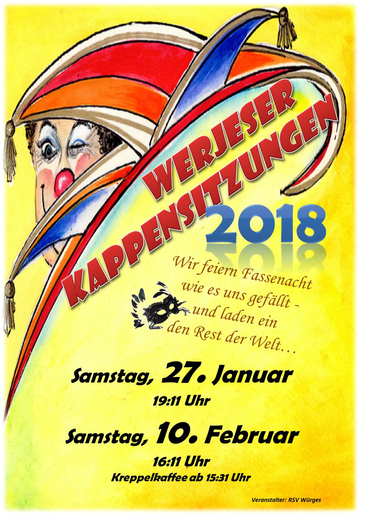 1. Kappensitzung in Bad Camberg-Würges 2018