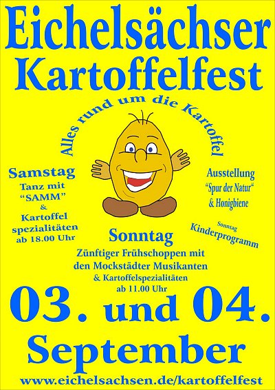 Kartoffelfest in Schotten-Eichelsachsen 2016