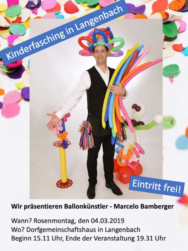 Kinderfasching in Langenbach 2019