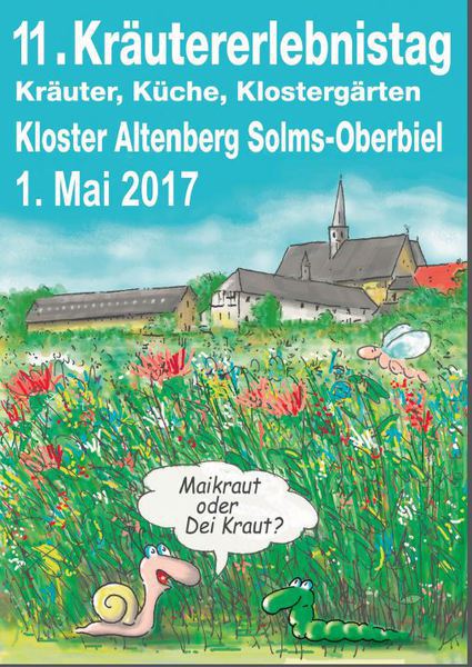 Kräutererlebnistag im Kloster Altenberg (Solms) 2017