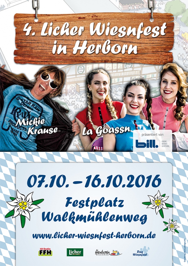 Licher Wiesnfest in 2016 in Herborn