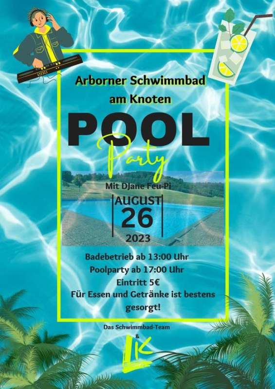 Pool Party Arborn
