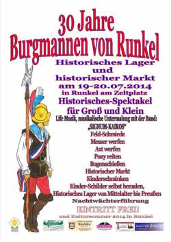 30 Jahre Burgmannen von Runkel
