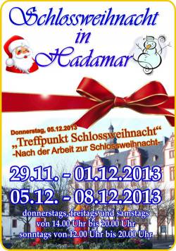 Schlossweihnacht Hadamar 2013