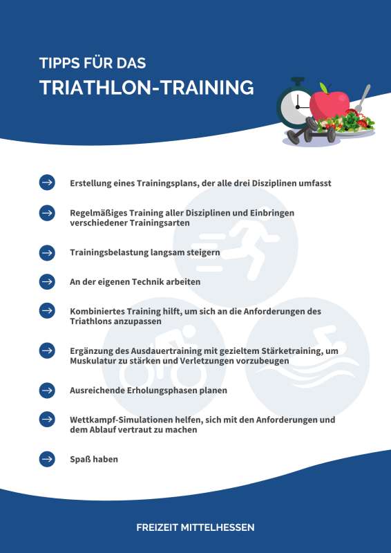 Tipps für das Triathlon-Training