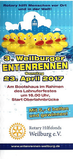 Weilburger Entenrennen 2017