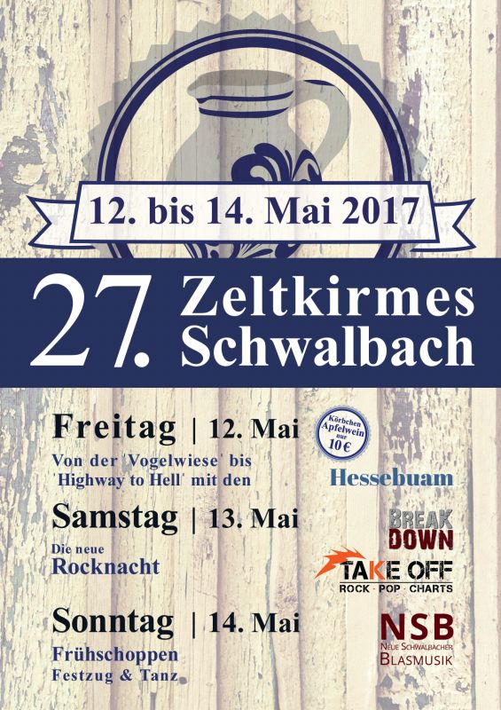 27. Zeltkirmes in Schwalbach 2017
