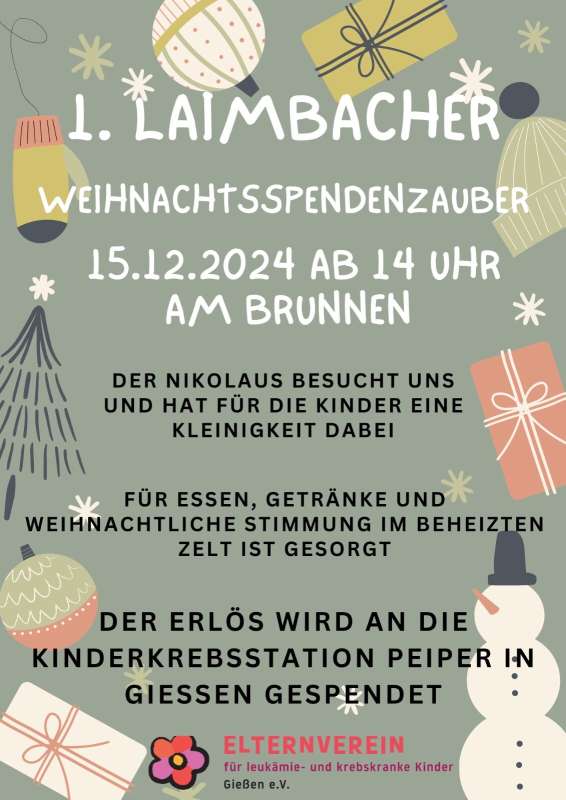 1. Laimbacher Weihnachtsspendenzauber