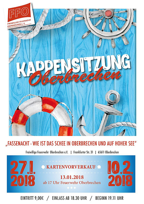 1. Kappensitzung in Oberbrechen 2018