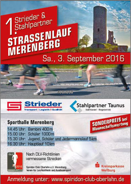 1. Straßenlauf in Merenberg