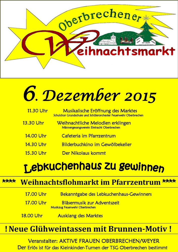 11. Weihnachtsmarkt in Oberbrechen