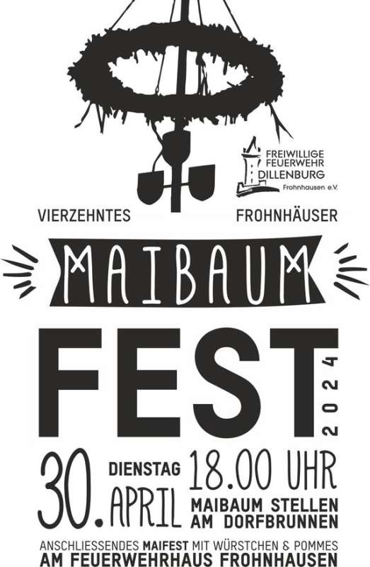 14. Frohnhäuser Maibaumfest