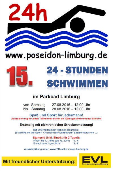 15. Limburger 24h-Schwimmen