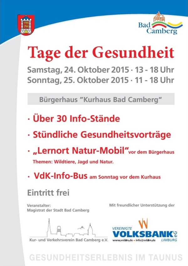 Tage der Gesundheit in Bad Camberg