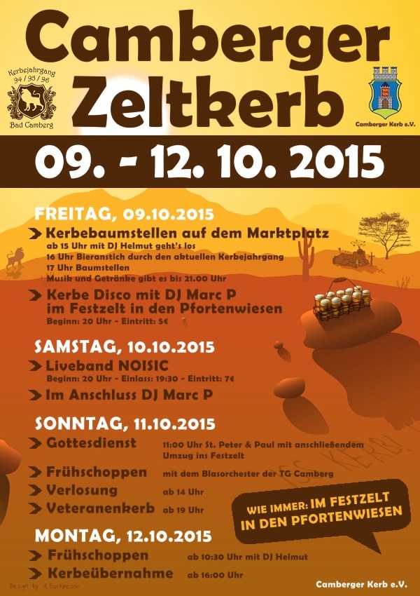 Bad Camberger Zeltkerb 2015