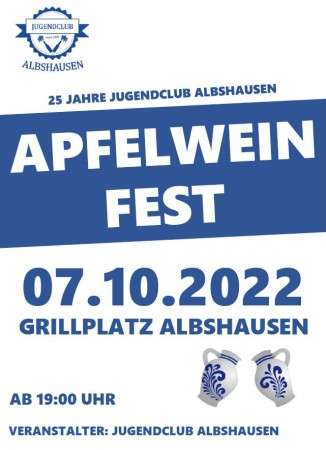 Apfelweinfest in Albshausen 2022