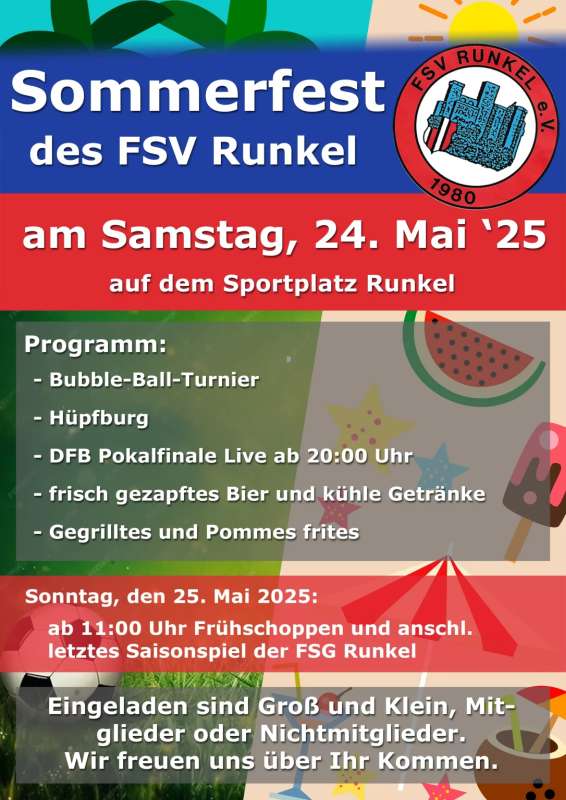 Sommerfest FSV Runkel