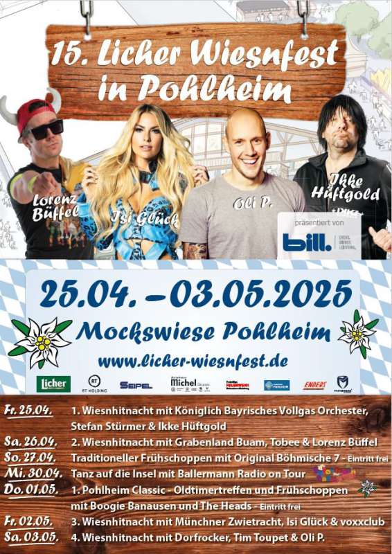 15. Licher Wiesnfest in Pohlheim