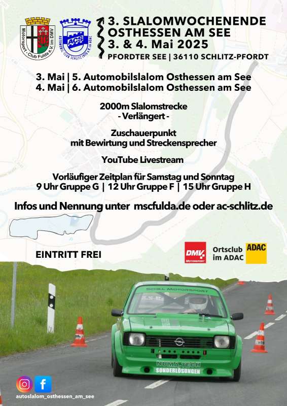 3. Slalomwochenende Osthessen am See