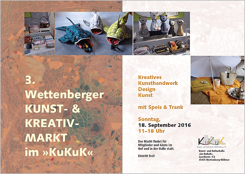 3. Wettenberger Kunst- und Kreativmarkt