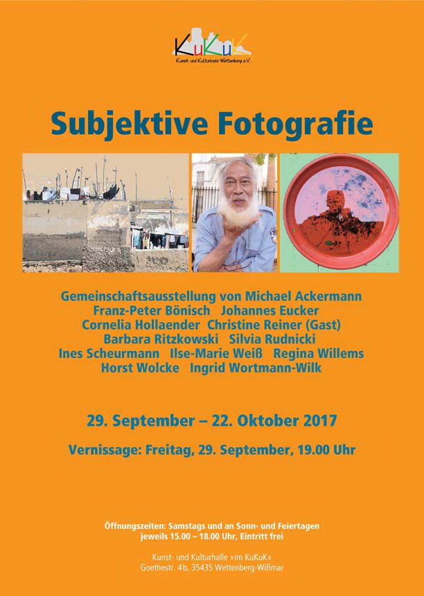 Fotografie subjektiv und inszeniert – vierte Gemeinschaftsausstellung des KuKuK