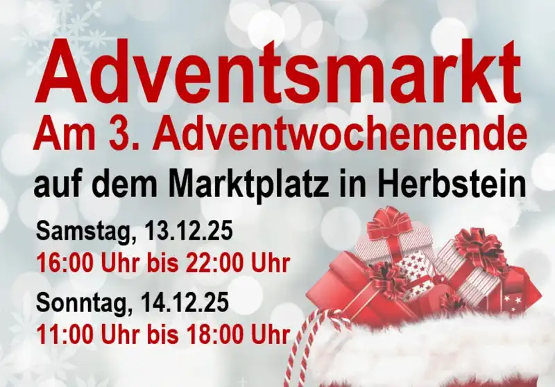 Adventsmarkt Herbstein 2025
