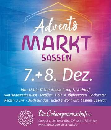 Adventsmarkt Sassen 2024