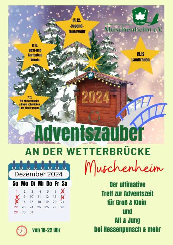 Adventszauber an der Wetterbrücke