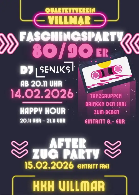 Afterzug-Party Villmar