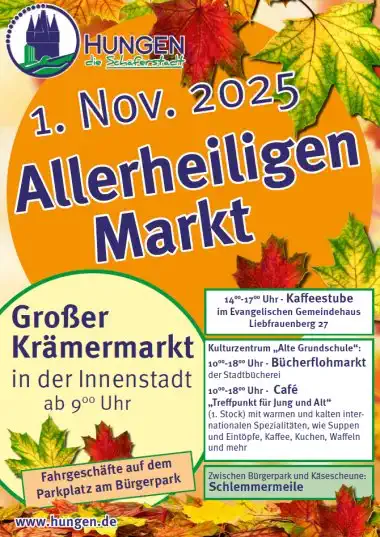 Allerheiligenmarkt Hungen 2025