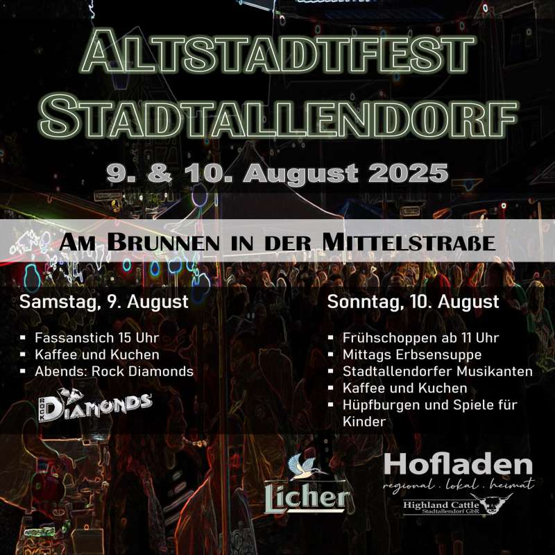 Altstadtfest in Stadtallendorf 2025