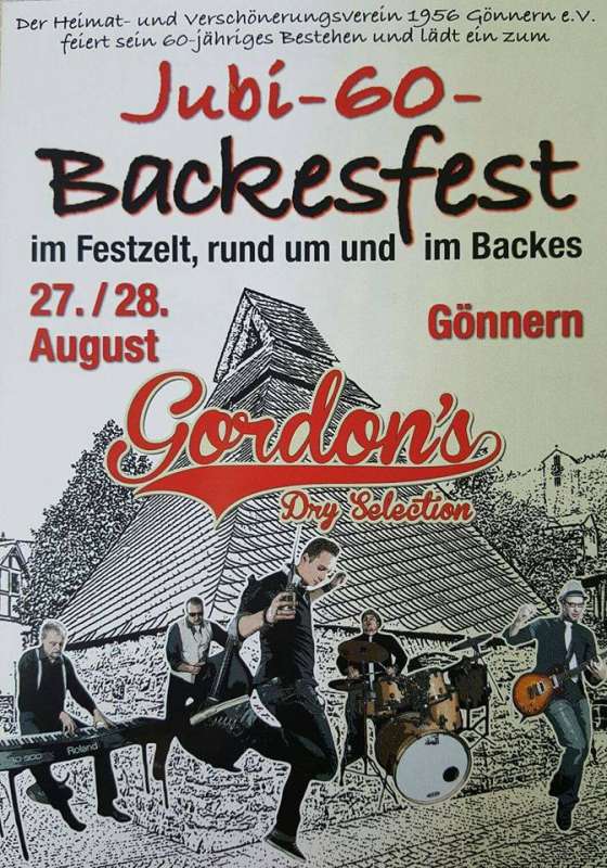 Backhausfest Gönnern 2025
