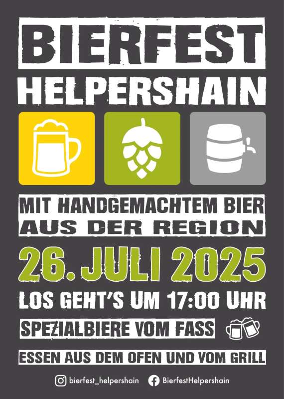 Bierfest Helpershain 2025