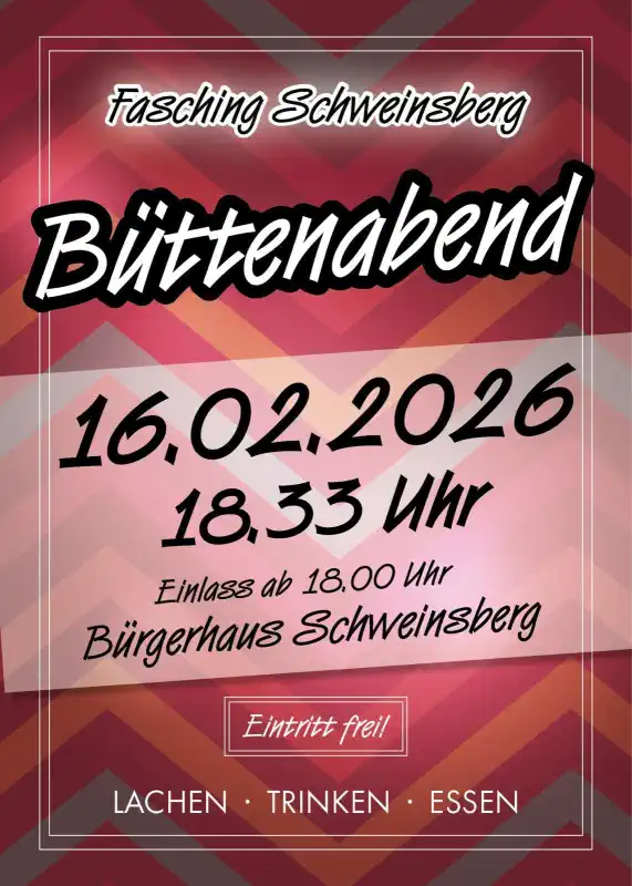 Büttenabend des SV Schweinsberg