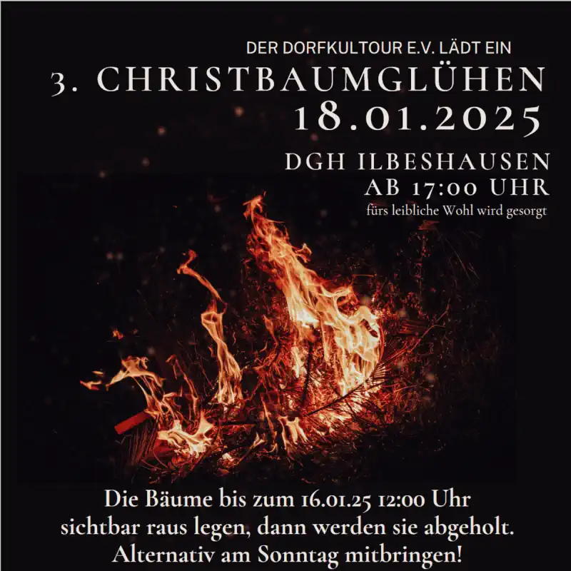 3. Christbaumglühen in Ilbeshausen