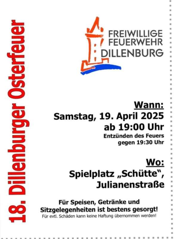 18. Dillenburger Osterfeuer