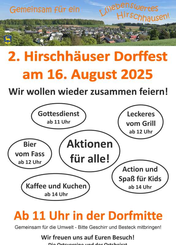 2. Dorffest in Hirschhausen