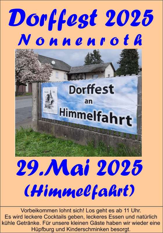 Dorffest Hungen-Nonnenroth 2025