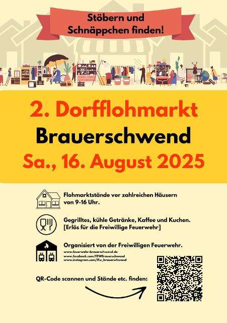 2. Dorfflohmarkt Brauerschwend