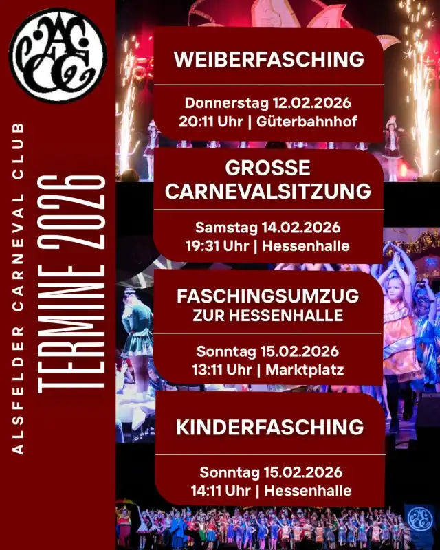 Faschingsumzug Alsfeld 2026