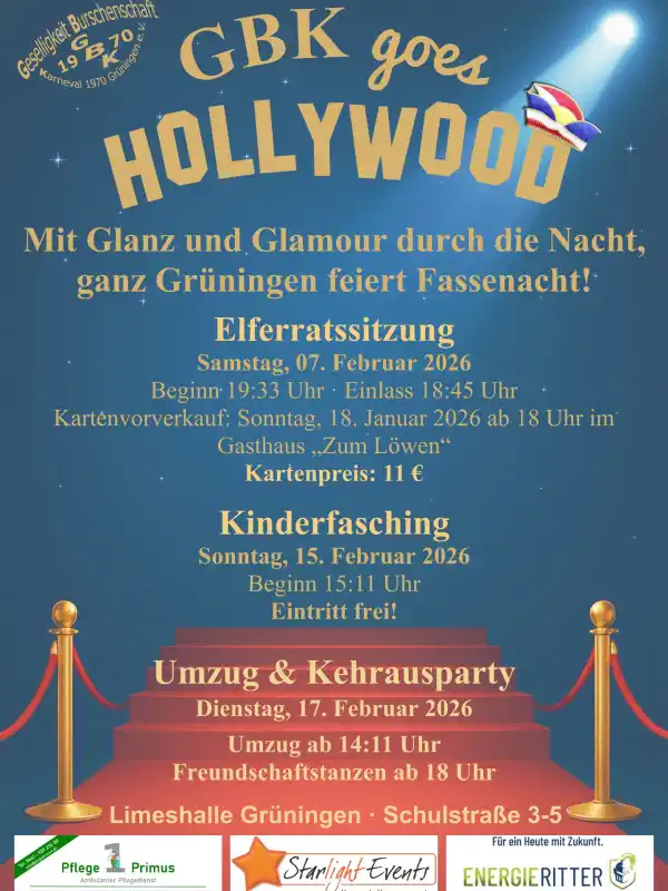 Fasching Grüningen 2026